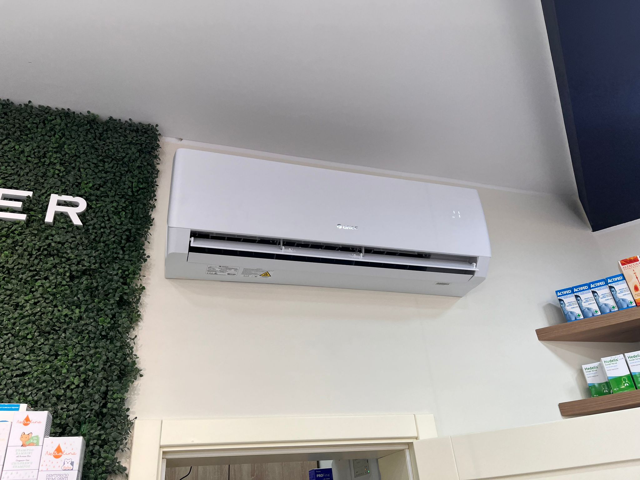 Air conditioning unit installed by Ceci Installations