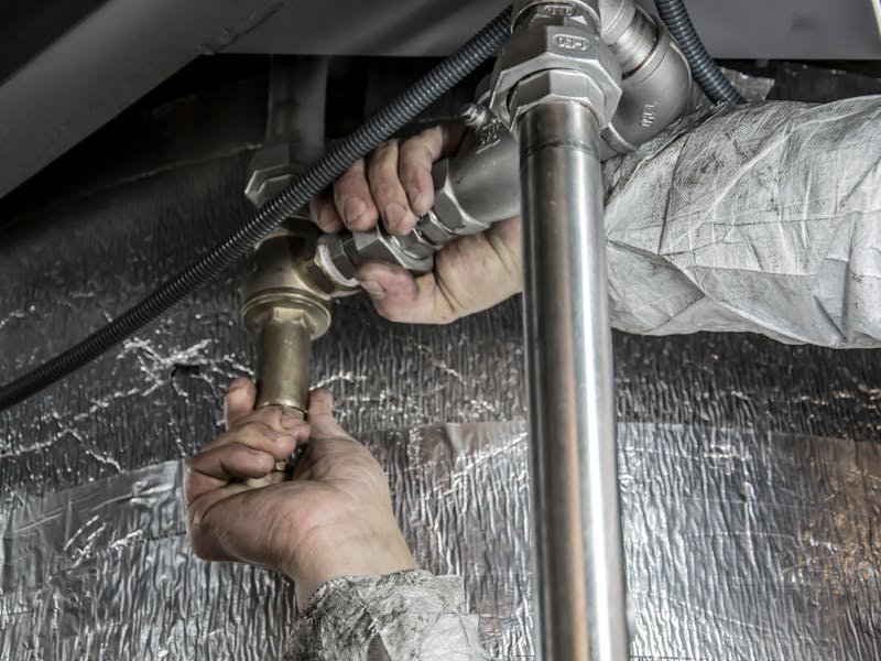 Professional plumbing installation by Ceci Installations